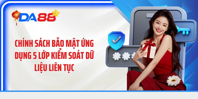 Chính sách bảo mật ứng dụng 5 lớp kiểm soát dữ liệu liên tục